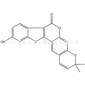 4",5"-去氢异补骨脂定,4′′,5′′-dehydroisopsoralidin