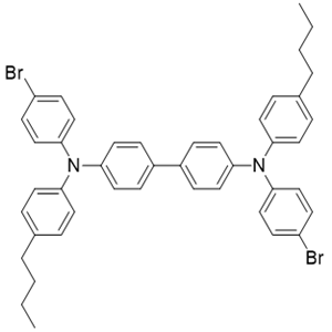 N,N'-双(4-溴苯基)-N,N'-双(4-正丁基苯基)联苯-4,4'-二胺