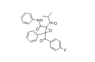 阿托伐他汀钙杂质D,3-(4-fluorobenzoyl)-2-isobutyryl-N,3-diphenyloxirane-2-carboxamide