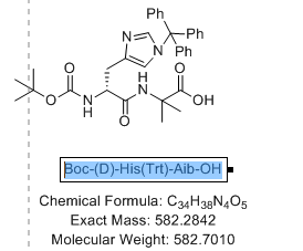 Boc-(D)-His(Trt)-Aib,Boc-(D)-His(Trt)-Aib-OH