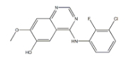 4-(3-氟-2-氟苯胺）-6-羟基-7-甲氧基喹唑啉