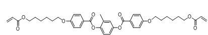 液晶单体材料,2-methyl-1,4-phenylene bis(4-((6-(acryloyloxy)hexyl)oxy)benzoate)