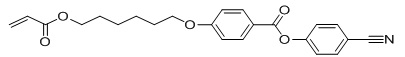 液晶材料,4-cyanophenyl 4-((6-(acryloyloxy)hexyl)oxy)benzoate