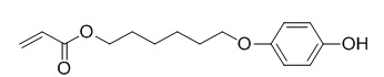 单体材料,6-(4-hydroxyphenoxy)hexyl acrylate