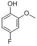 4-氟-2-甲氧基苯酚,4-Fluoro-2-methoxyphenol