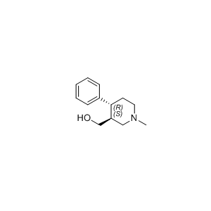 帕罗西汀杂质13,((3S,4R)-1-methyl-4-phenylpiperidin-3-yl)methanol