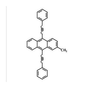 2-甲基-9，10-二苯乙炔基,2-methyl-9,10-bis(phenylethynl)anthracene