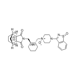 鲁拉西酮杂质37,1-(benzo[d]isothiazol-3-yl)-4-(((1R,2R)-2-(((3aR,4S,7R,7aS)-1,3- dioxohexahydro-1H-4,7-methanoisoindol-2(3H)-yl)methyl)cyclohexyl)methyl)piperazine 1,4-dioxide