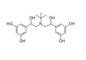 特布他林雜質(zhì)09,5,5'-((tert-butylazanediyl)bis(1-hydroxyethane-2,1-diyl))bis(benzene- 1,3-diol)