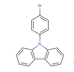 9-(4-溴苯基)咔唑,(9-(4-BROMOPHENYL))-9H-CARBAZOLE