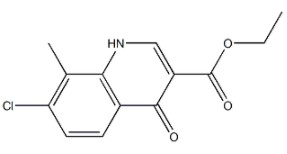 ethyl 7-chloro-1-cyclopropyl-8-methyl-4-oxo-quinoline-3-carboxylate,ethyl 7-chloro-1-cyclopropyl-8-methyl-4-oxo-quinoline-3-carboxylate