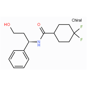 4,4-二氟-N-((1S)-3-羟基-1-苯基丙基)环己烷甲酰胺