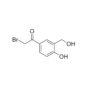 2-溴-1-[4-羟基-3-(羟基甲基)苯基]-1-乙酮