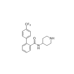 N-（哌啶-4-基）-4'-(三氟甲基)-[1,1'-联苯]-2-甲酰胺