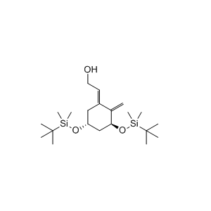 (E)-2-((3S,5R)-3,5-双((叔丁基二甲基硅基)氧代)-2-甲烯基亚环己基)乙基-1-醇