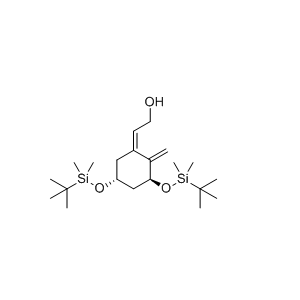 (Z)-2-((3S,5R)-3,5-双((叔丁基二甲基硅基)氧代)-2-甲烯基亚环己基)乙基-1-醇