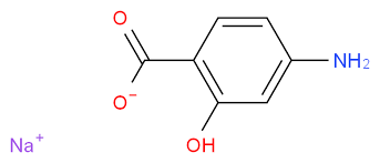 对氨基水杨酸钠