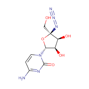 4'-叠氮基胞嘧啶核苷