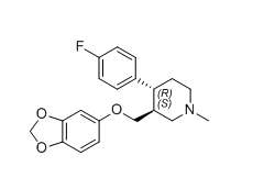帕罗西汀杂质34,(3S,4R)-3-((benzo[d][1,3]dioxol-5-yloxy)methyl)-4-(4-fluorophenyl)-1-methylpiperidine