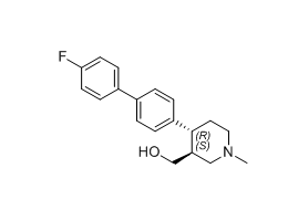 帕罗西汀杂质14,(trans)-4-(4'-fluoro-[1,1'-biphenyl]-4-yl)-1-methylpiperidin-3-yl) methanol