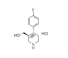 帕罗西汀杂质09,((3S,4R)-4-(4-fluorophenyl)piperidin-3-yl)methanol hydrochloride