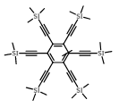 六（三甲硅基乙炔基）苯,hexakis-[(trimethylsilyl)ethynyl]benzene