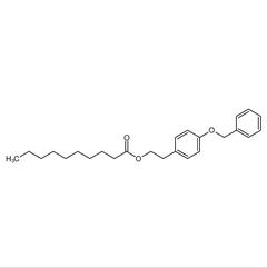 癸酸2-(4-苄氧基苯基)乙酯,Decanoic acid, 2-[4-(phenylmethoxy)phenyl]ethyl ester