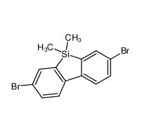 3,7-二溴-5,5-二甲基-5H-二苯并[b，d]硅烷,3,7-dibromo-5,5-dimethyl-5H-dibenzo[b,d]silole