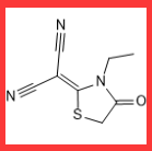 2-(3-乙基-4-氧代噻唑烷-2-亚基)丙二腈,2-(3-Ethyl-4-oxothiazolidin-2-ylidene)malononitrile