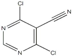 4,6-二氯嘧啶-5-甲腈；4,6-二氯-5-氰基嘧啶;5305-45-3