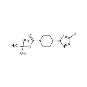 4-(4-碘-1H-吡唑-1-基)-1-哌啶羧酸叔丁酯,tert-Butyl 4-(4-iodo-1H-pyrazol-1-yl)piperidine-1-carboxylate
