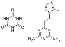 1,3,5-三嗪-2,4,6(1H,3H,5H)-三酮的化合物,1,3,5-Triazine-2,4,6(1H,3H,5H)-trione, compd. with 6-[2-(2-methyl-1H-imidazol-1-yl)ethyl]-1,3,5-triazine-2,4-diamine
