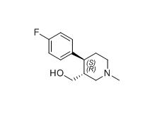 帕罗西汀杂质11,((3R,4S)-4-(4-fluorophenyl)-1-methylpiperidin-3-yl)methanol