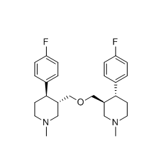 帕罗西汀杂质22,(3S,3'S,4R,4'R)-3,3'-(oxybis(methylene))bis(4-(4-fluorophenyl)-1- methylpiperidine)