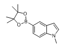 1-甲基吲哚-5-硼酸频哪醇酯,1-methyl-5-(4,4,5,5-tetramethyl-1,3,2-dioxaborolan-2-yl)-1H-indole