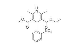 硝苯地平杂质06,3-ethyl 5-methyl 2,6-dimethyl-4-(2-nitrophenyl)-1,4-dihydropyridine-3,5-dicarboxylate