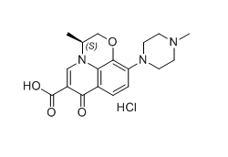 左氧氟沙星杂质D,(S)-3-methyl-10-(4-methylpiperazin-1-yl)-7-oxo-2,3-dihydro-7H-[1,4]oxazino[2,3,4-ij]quinoline-6-carboxylic acid hydrochloride