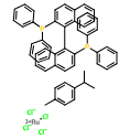 [(R)-(+)-2,2'-双(二苯基膦)-1,1'-联萘](对异丙基甲苯)二氯化钌(II),(R)-(+)-2,2'-BIS(DIPHENYLPHOSPHINO)-1,1'-BINAPHTHALENECHLORO(P-CYMENE)RUTHENIUM CHLORIDE