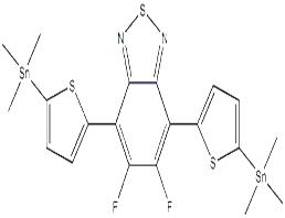 5,6-二氟-4,7-双(5-三甲基锡基噻吩-2-基)苯并[C][1,2,5]噻二唑,5,6-Difluoro-4,7-bis(5-(trimethylstannyl)thiophen-2-yl)benzo[c][1,2,5]thiadiazole