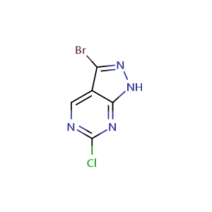 3-溴-6-氯-1H-吡唑并[3,4-D]嘧啶,3-bromo-6-chloro-1H-pyrazolo[3,4-d]pyrimidine
