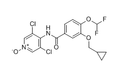 罗氟司特杂质I,3,5-dichloro-4-(3-(cyclopropylmethoxy)-4-(difluoromethoxy) benzamido)pyridine 1-oxide