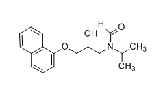 普萘洛尔杂质G,N-(2-hydroxy-3-(naphthalen-1-yloxy)propyl)-N- isopropylformamide