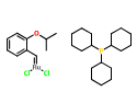 二氯(邻异丙氧基苯基亚甲基)(三环己基膦)钌,Dichloro(2-isopropoxyphenylmethylene)(tricyclohexylphosphine)ruthenium (II)