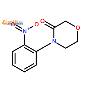 2-(3-氧代-4-吗啉基)硝基苯;,4-(2-nitrophenyl)Morpholin-3-one