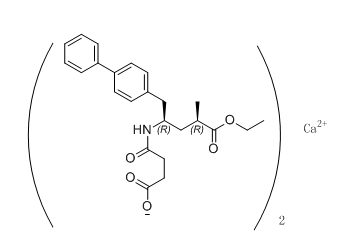 LCZ696雜質(zhì)536-06,monocalciummono(4-(((2R,4R)-1-([1,1'-biphenyl]-4-yl)-5-ethoxy- 4-methyl-5-oxopentan-2-yl)amino)-4-oxobutanoate)