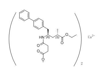 LCZ696杂质534-06,monocalciummono(4-(((2R,4S)-1-([1,1'-biphenyl]-4-yl)-5-ethoxy- 4-methyl-5-oxopentan-2-yl)amino)-4-oxobutanoate)