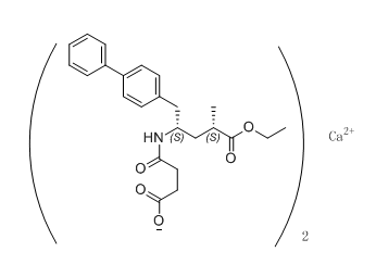 LCZ696杂质535-06,(2S,4S)-5-(Biphenyl-4-yl)-4-[(3-carboxypropionyl)amino]-2- methylpentanoic acid ethyl ester,calcium salt(2:1)