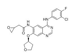 阿法替尼杂质E,N-(4-((3-chloro-4-fluorophenyl)amino)-7-(((S)-tetrahydrofuran-3-yl)oxy)quinazolin-6-yl)-2-(oxiran-2-yl)acetamide