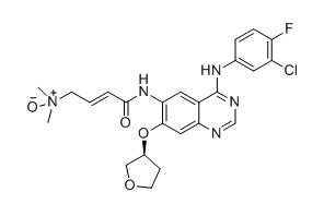 阿法替尼杂质F,(S,E)-4-((4-((3-chloro-4-fluorophenyl)amino)-7-((tetrahydrofuran-3-yl)oxy)quinazolin-6-yl)amino)-N,N-dimethyl-4-oxobut-2-en-1-amine oxide