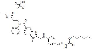 甲磺酸达比加群,Dabigatran Etexilate Mesylate